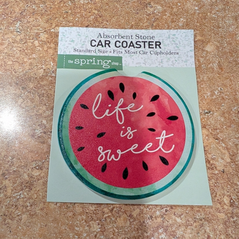 New Car Absorbent Stone Coaster